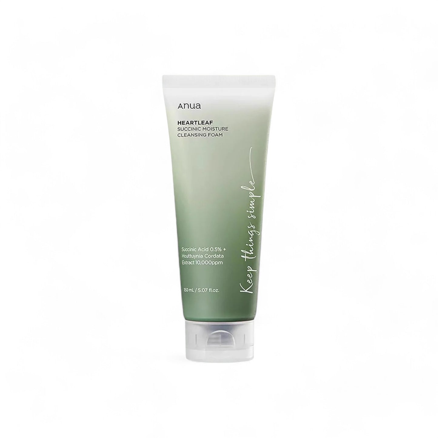 Heartleaf Succinic Moisture Cleansing Foam